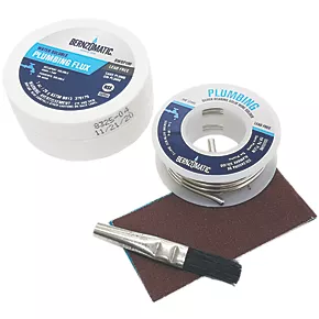 Bernzomatic Wire Solder & Soluble Flux 1 Bernzomatic Wire Solder & Soluble Flux