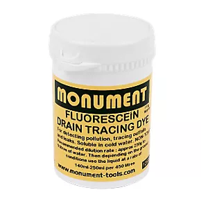 Monument Tools Flourescein Drain Dye 133g 1 Monument Tools Flourescein Drain Dye 133g