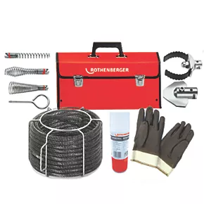 Rothenberger R600 690W 4.5m Electric Drain Cleaner Kit 110V 2 Rothenberger R600 690W 4.5m Electric Drain Cleaner Kit 110V - Image 2