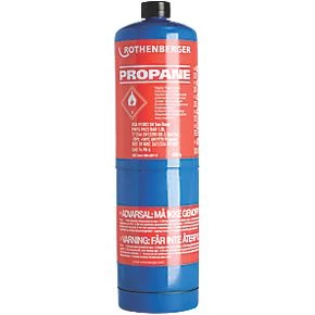 Rothenberger Propane Disposable Gas Cylinder 400g 1 Rothenberger Propane Disposable Gas Cylinder 400g