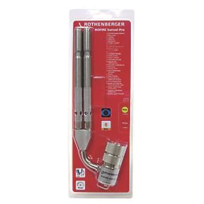 Rothenberger Swivel Pro Twin Burner Torch 41mm 2 Rothenberger Swivel Pro Twin Burner Torch 41mm - Image 2